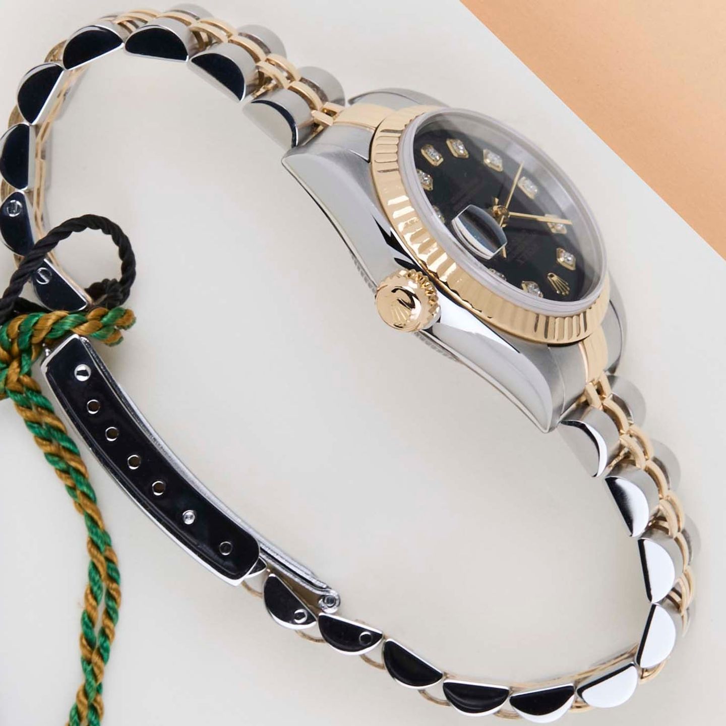 Rolex Lady-Datejust 69173 (1996) - 26 mm Gold/Steel case (7/8)