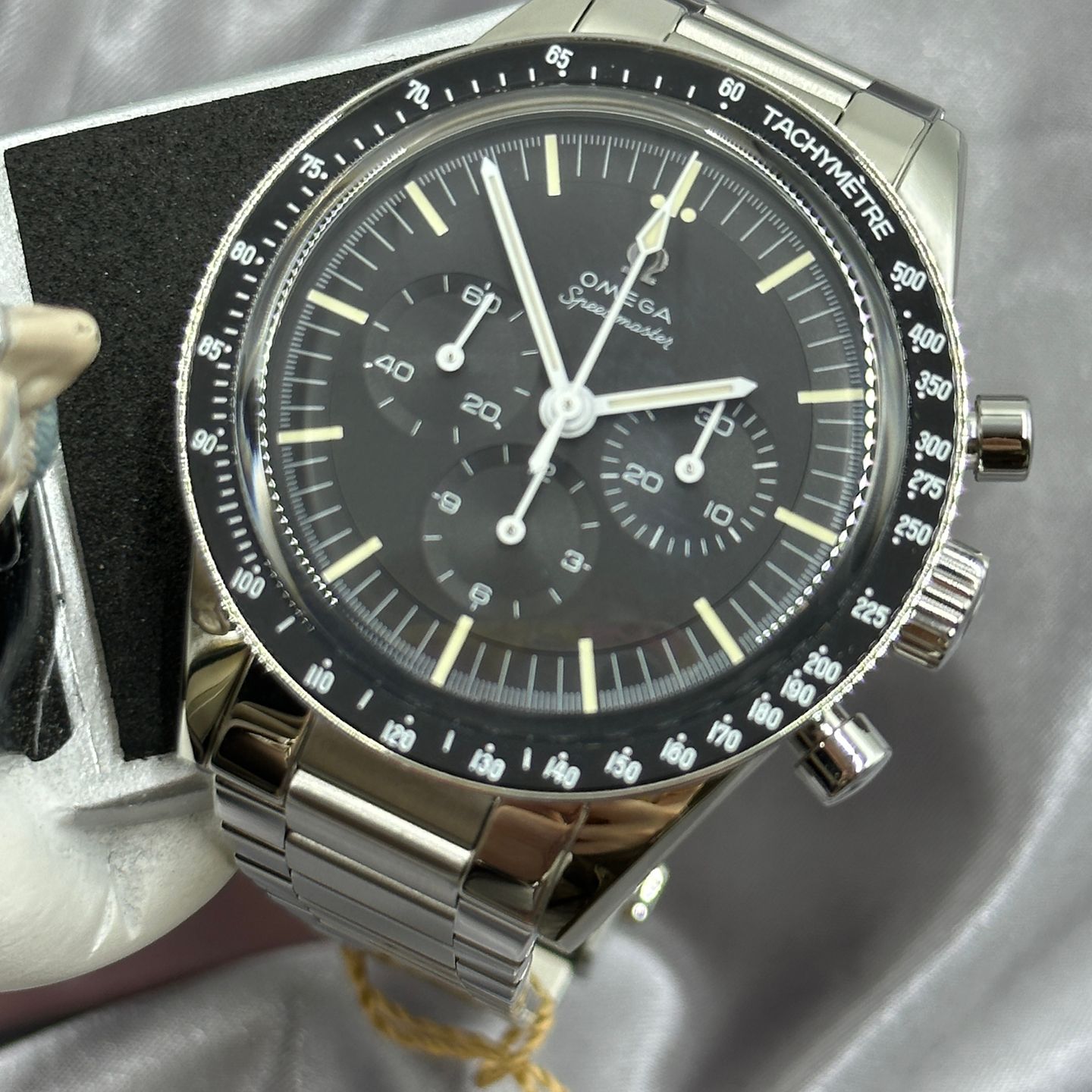 Omega Speedmaster 311.30.40.30.01.001 (2024) - Zwart wijzerplaat 40mm Staal (1/8)