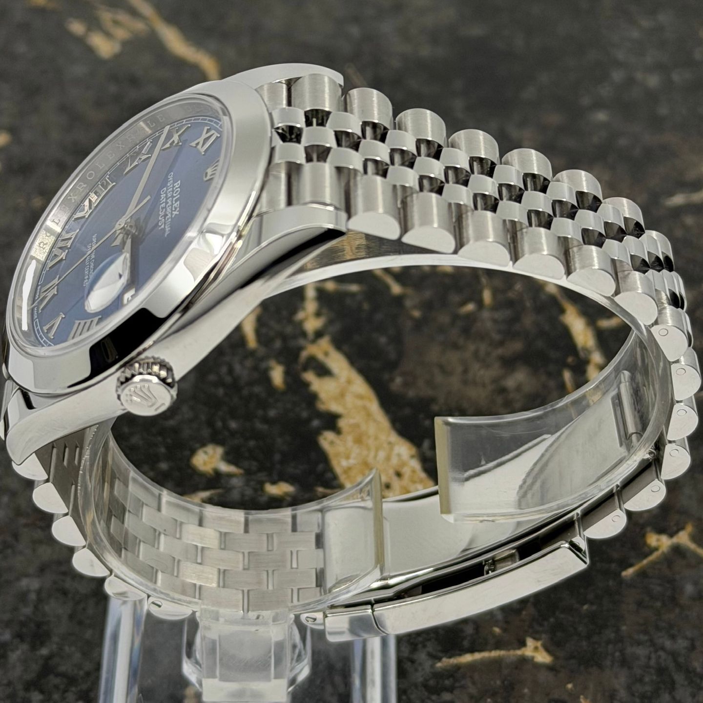 Rolex Datejust 41 126300 (2025) - Blauw wijzerplaat 41mm Staal (5/8)