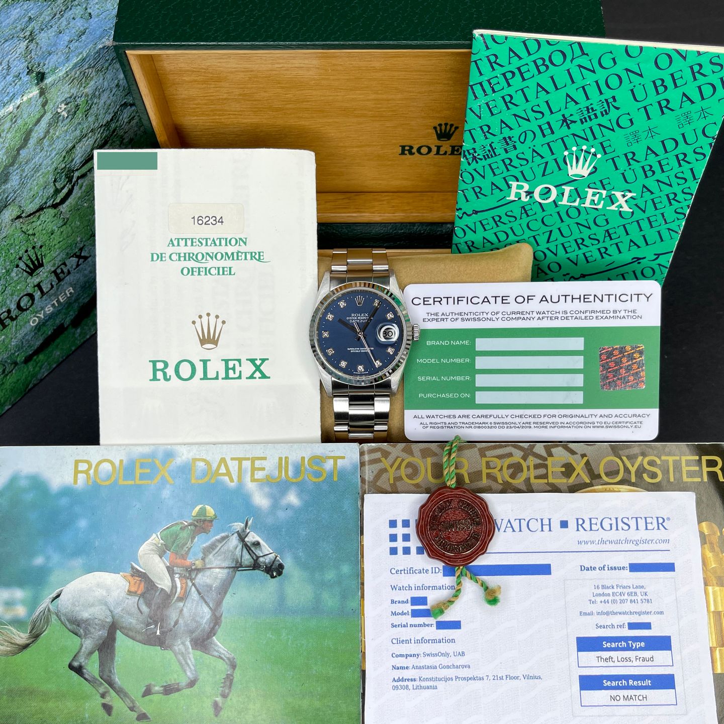 Rolex Datejust 36 16234 - (3/4)