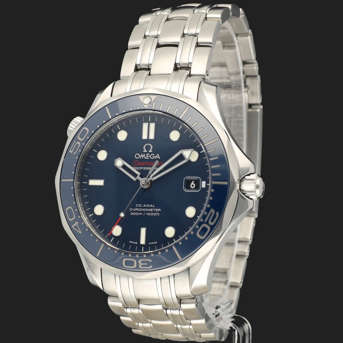 Omega Seamaster Diver 300 M 212.30.41.20.03.001 (2018) - Blue dial 41 mm Steel case (1/8)