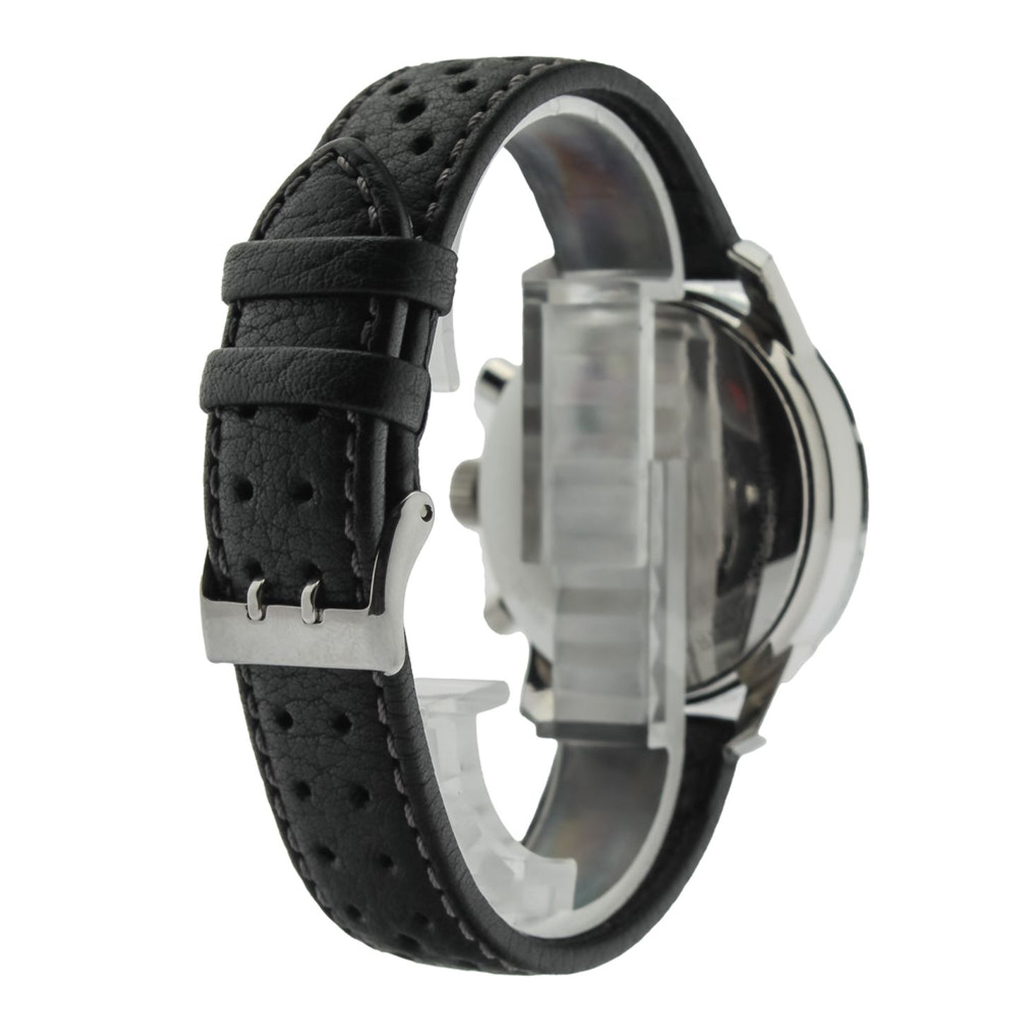 Heuer Autavia 2446C (Unknown (random serial)) - Black dial 40 mm Steel case (7/10)