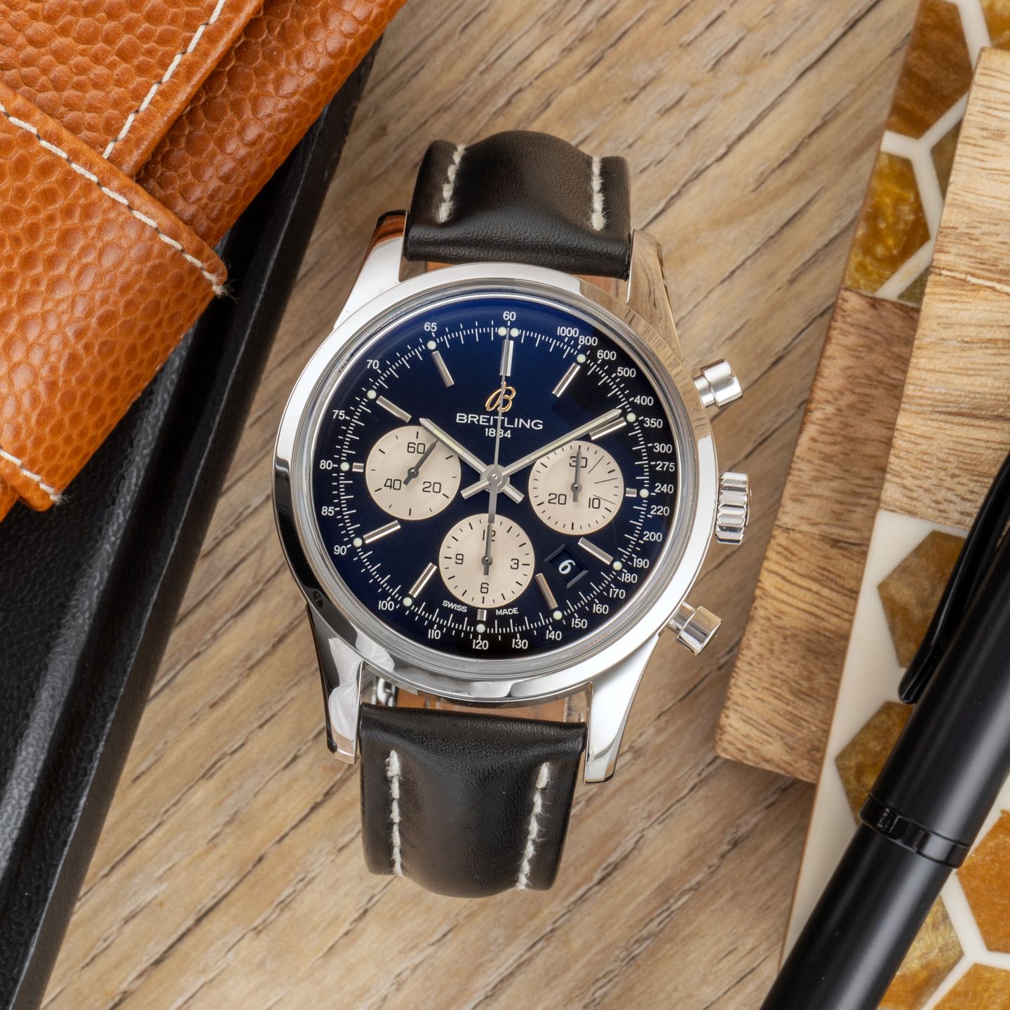 Breitling Transocean Chronograph AB0151 - (1/8)