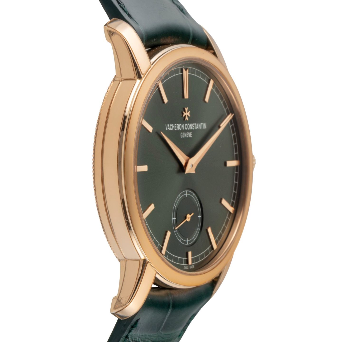 Vacheron Constantin Traditionnelle 82172/000R-H008 (Unknown (random serial)) - Green dial 38 mm Rose Gold case (7/8)
