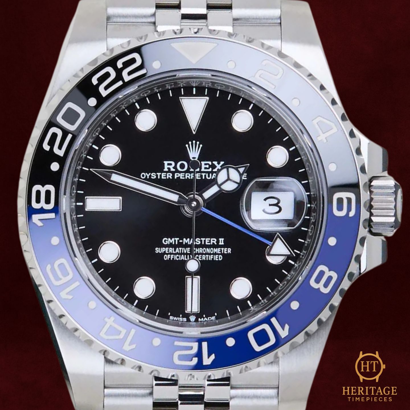 Rolex GMT-Master II 126710BLNR (2026) - Zwart wijzerplaat 40mm Staal (1/8)