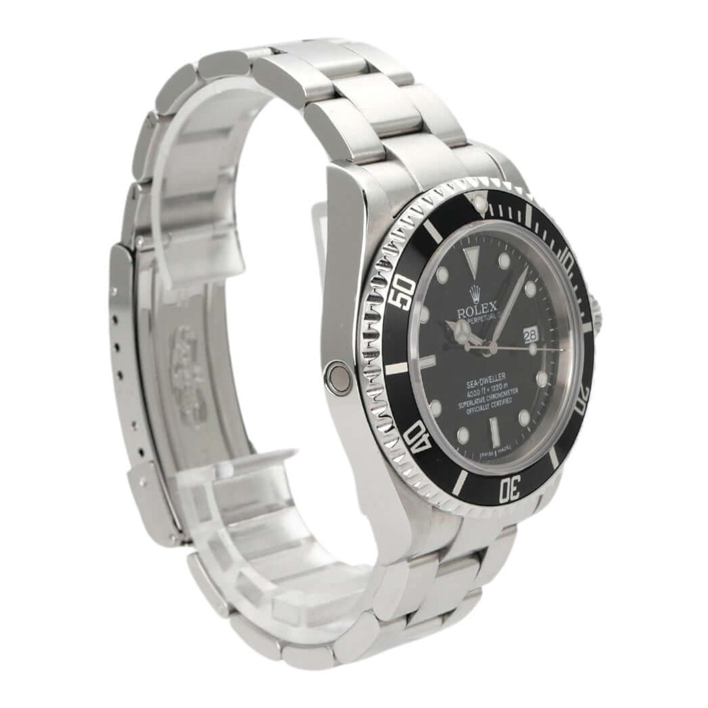 Rolex Sea-Dweller 4000 16600 (2009) - Black dial 40 mm Steel case (4/8)