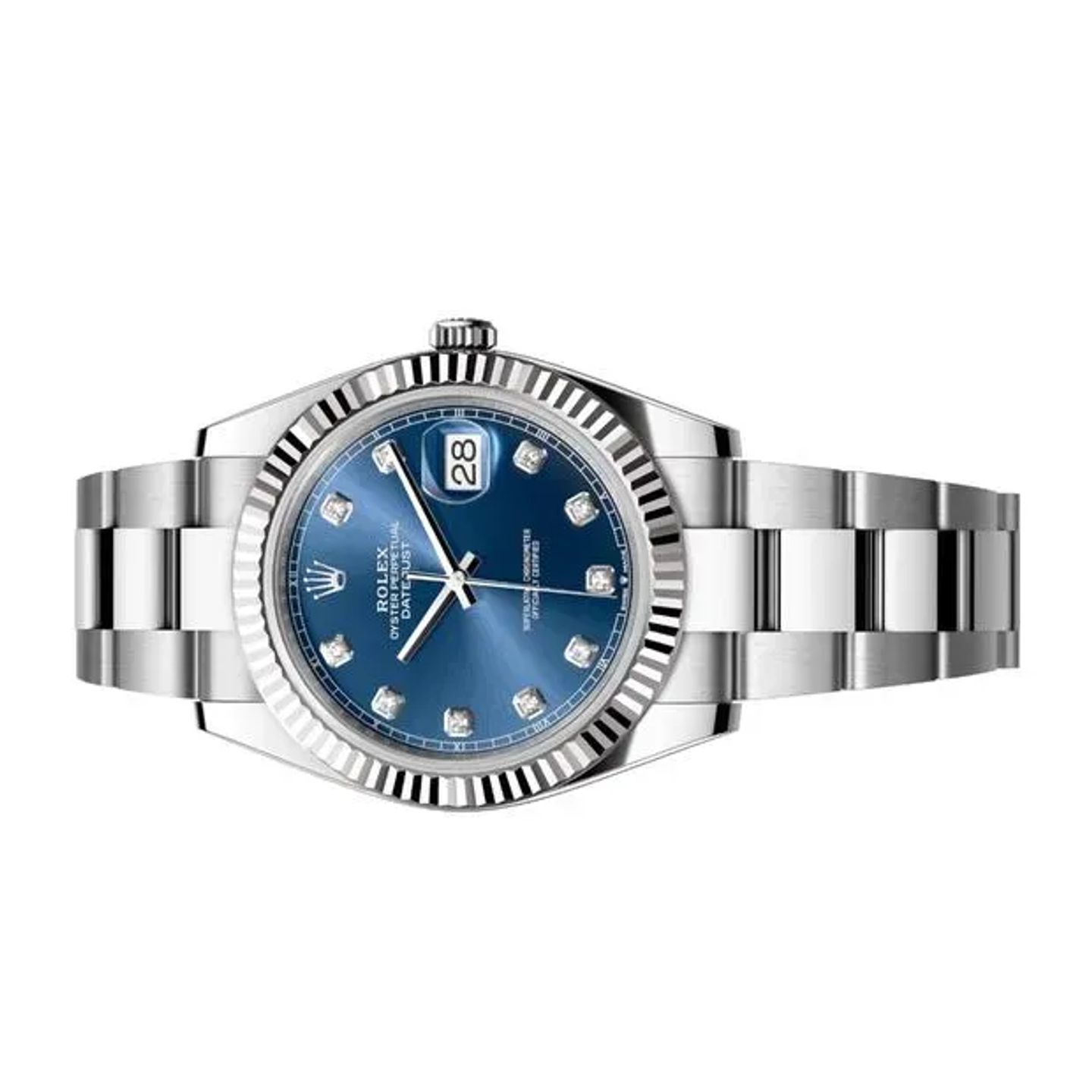Rolex Datejust 41 126334 (2024) - Blauw wijzerplaat 41mm Staal (5/6)