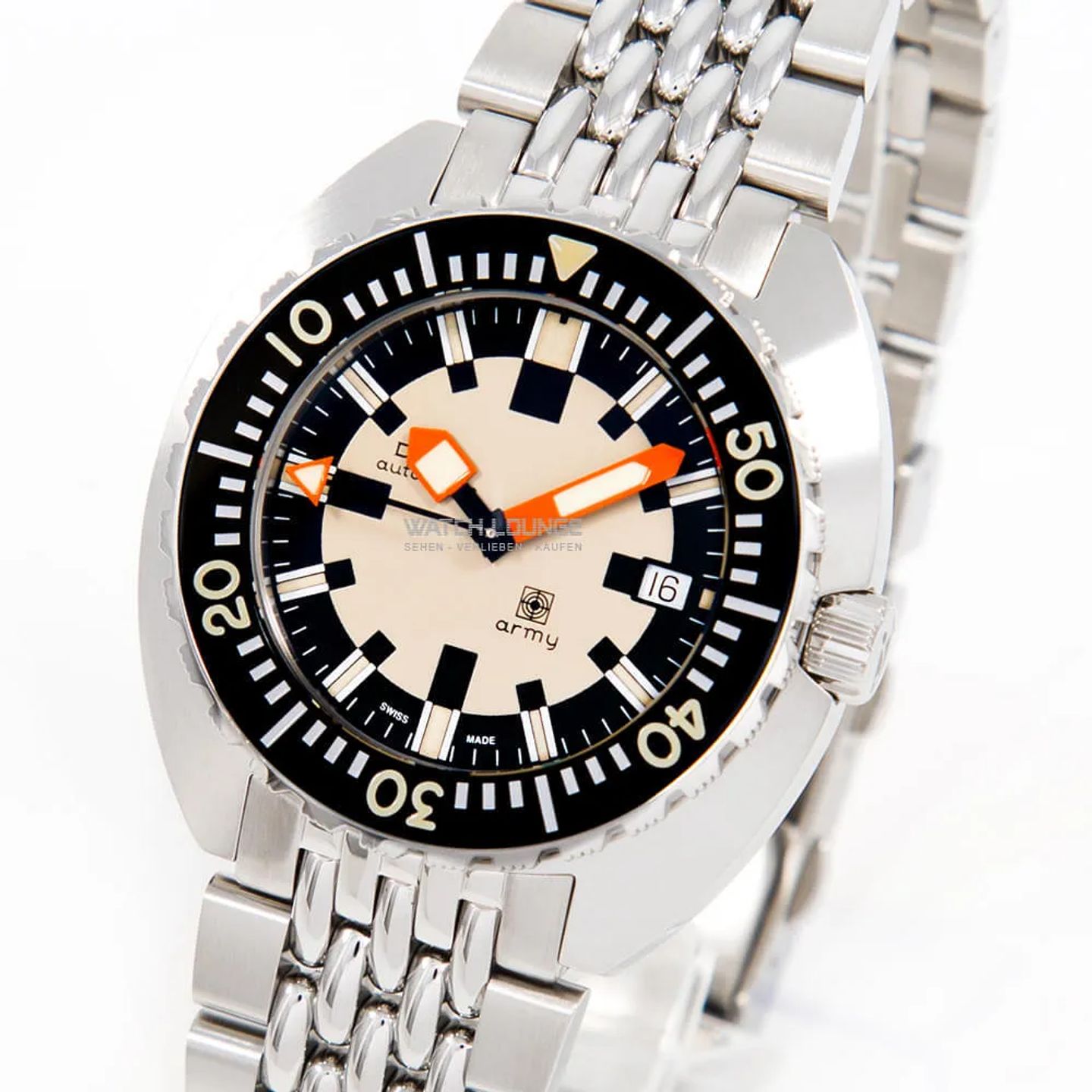 Doxa Sub 785.10.031.10 (2024) - Beige dial 43 mm Steel case (1/8)