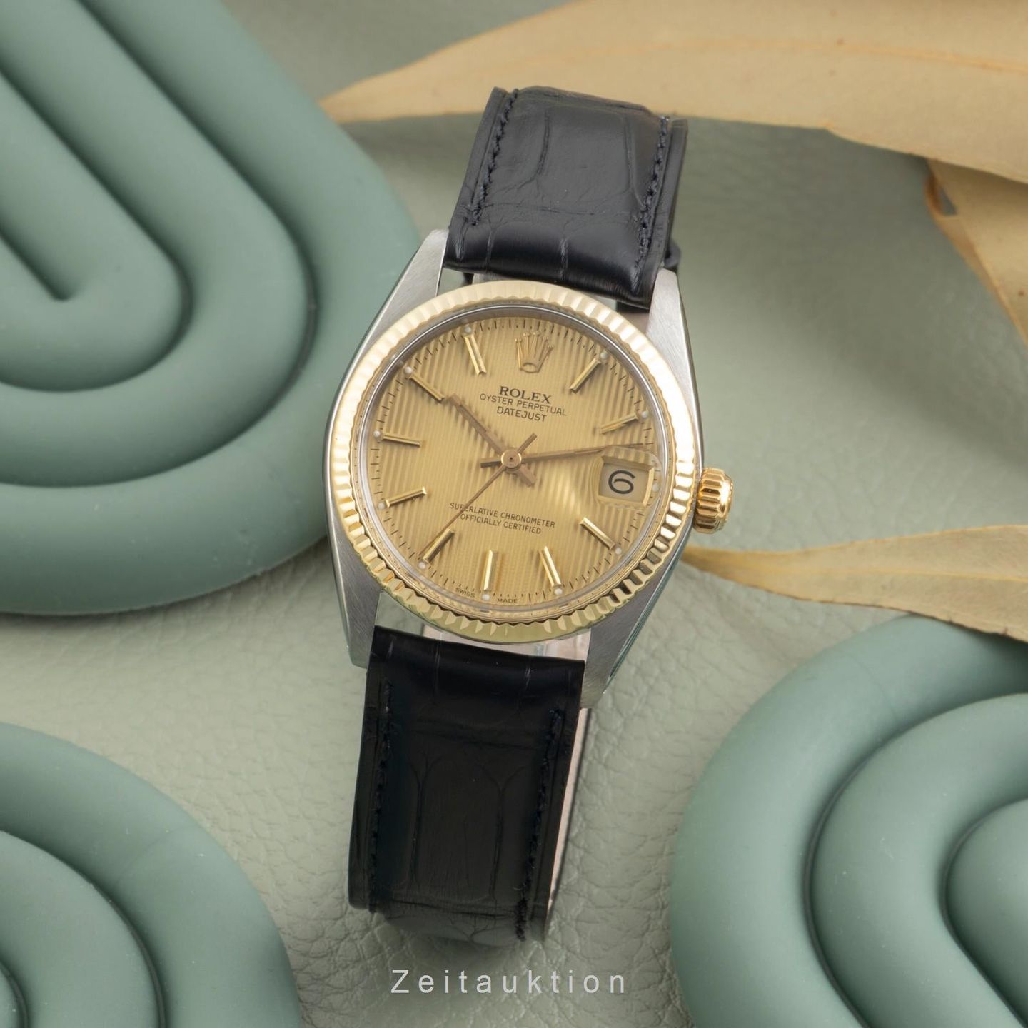 Rolex Datejust 6827 (1978) - 31mm Goud/Staal (3/8)