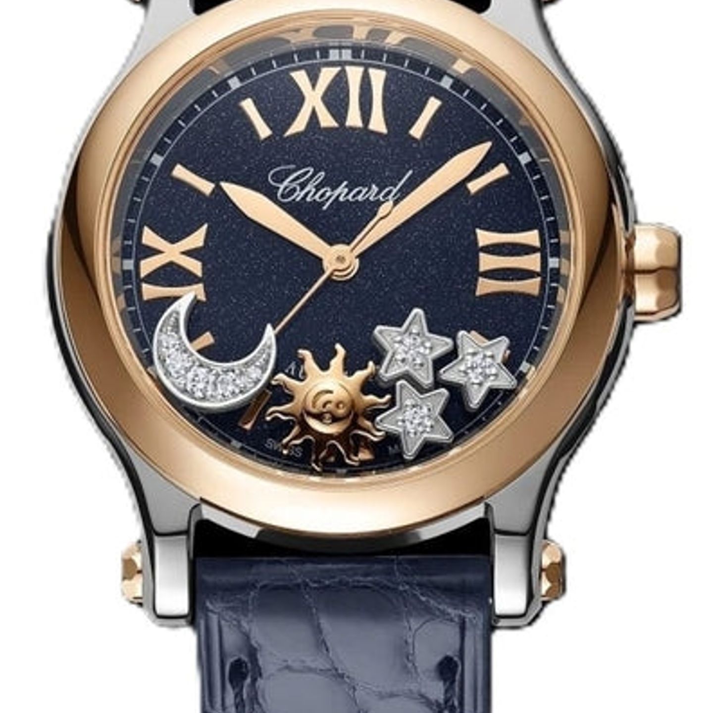 Chopard Happy Sport 278573-6027 (2026) - Blauw wijzerplaat 30mm Staal (1/1)