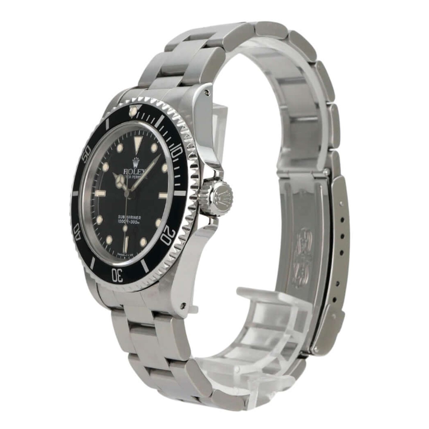 Rolex Submariner No Date 14060 (1996) - Black dial 40 mm Steel case (3/8)