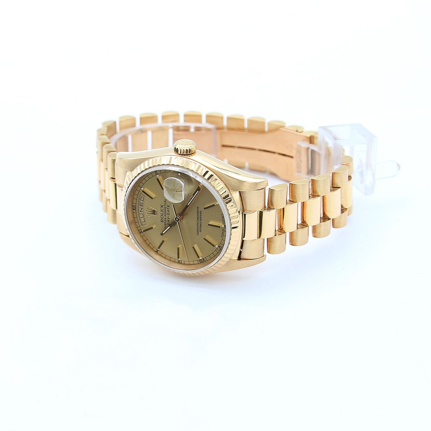 Rolex Day-Date 36 18038 (Unknown (random serial)) - 36 mm Yellow Gold case (8/8)