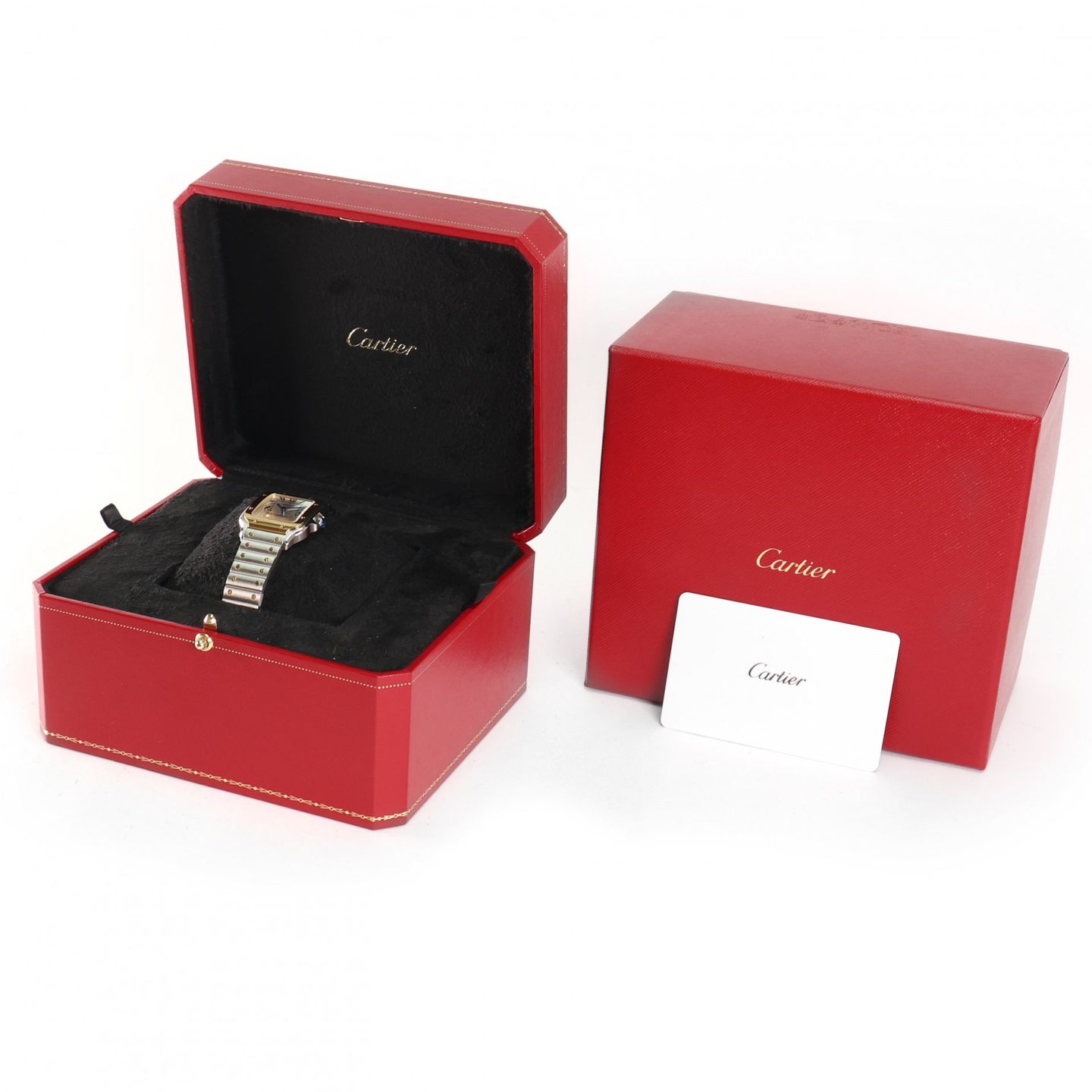 Cartier Santos Dumont W2SA0033 (2025) - Silver dial 27 mm Steel case (6/6)