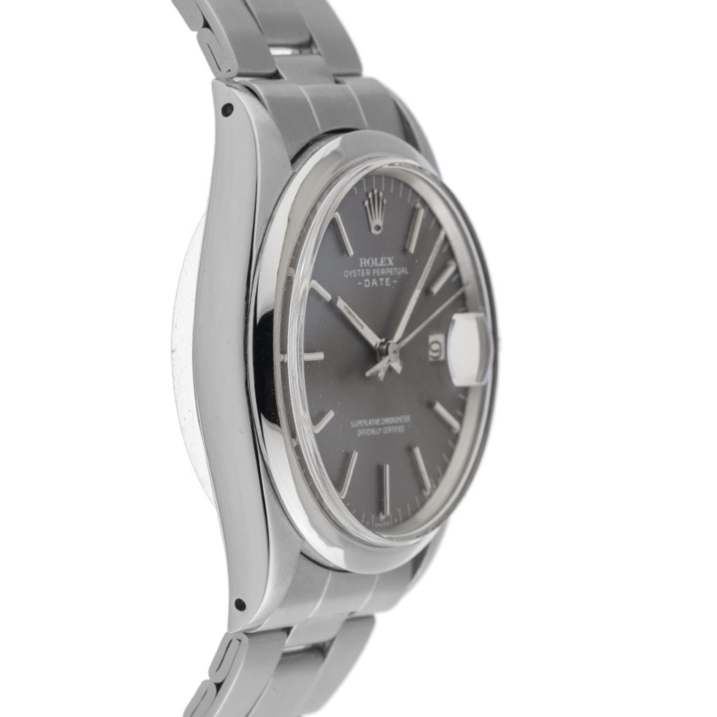 Rolex Oyster Perpetual Date 1500 (1970) - 34mm Staal (5/8)