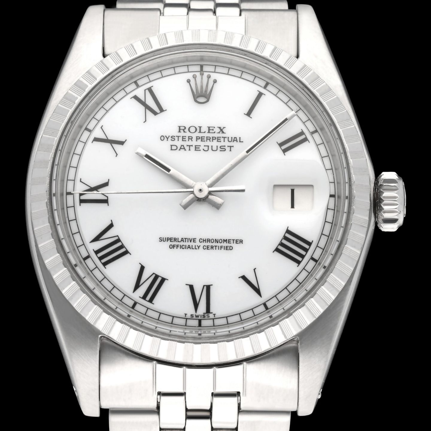 Rolex Datejust 1603 (1969) - 36mm Staal (1/8)