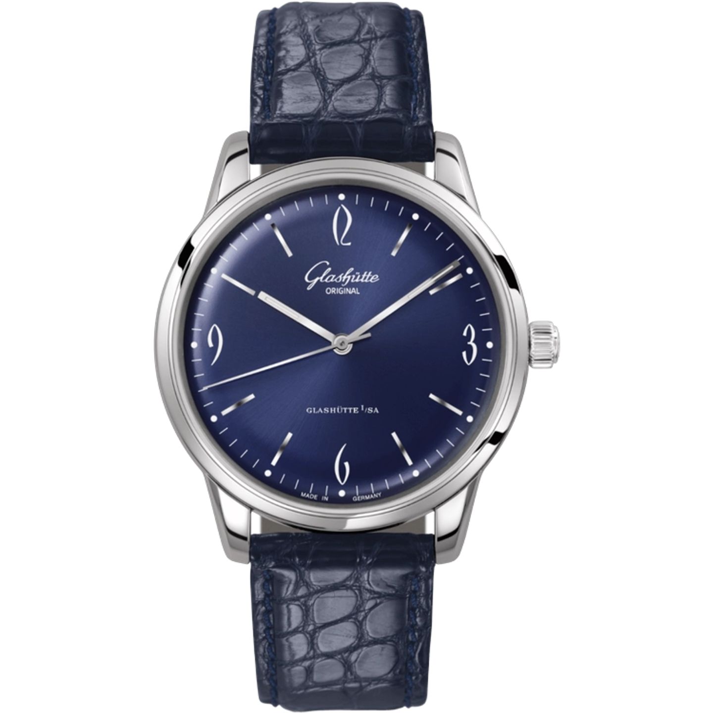 Glashütte Original Sixties 1-39-52-06-02-04 (2026) - Blauw wijzerplaat 39mm Staal (1/1)