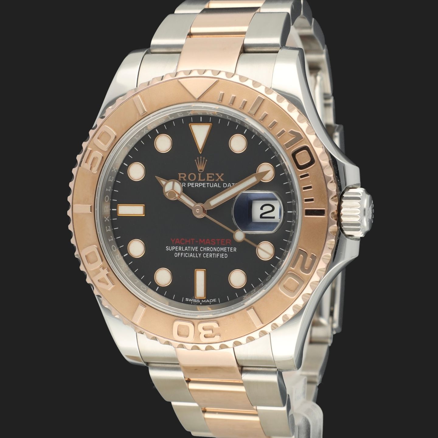 Rolex Yacht-Master 40 116621 (2017) - 40 mm Gold/Steel case (1/8)