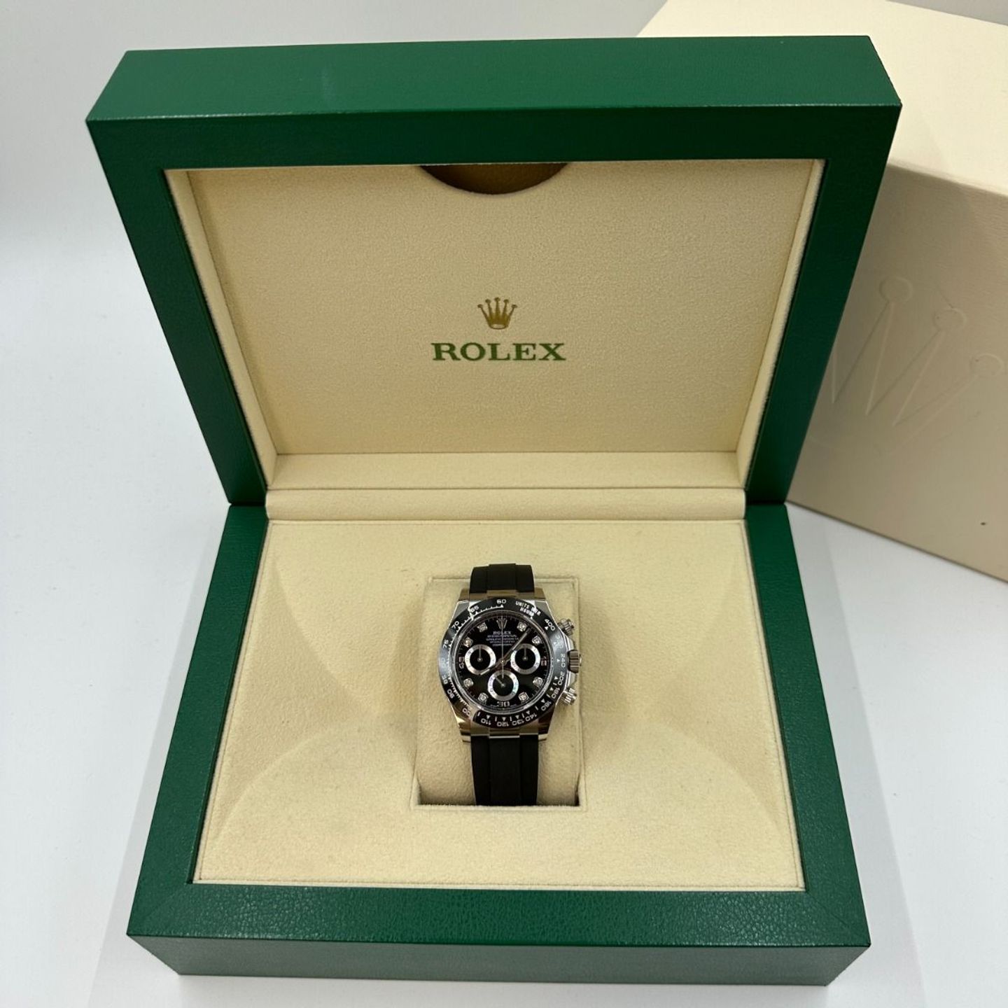 Rolex Daytona 116519LN (2023) - Black dial 40 mm White Gold case (4/8)