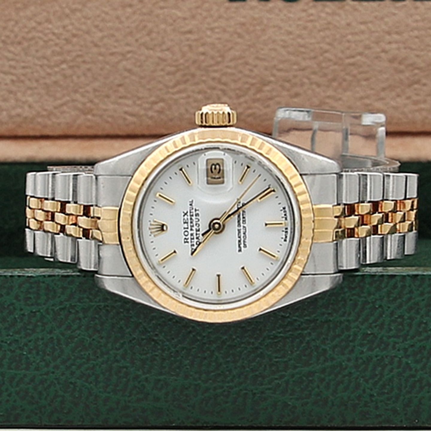 Rolex Lady-Datejust 79173 (Unknown (random serial)) - 26 mm Gold/Steel case (5/8)