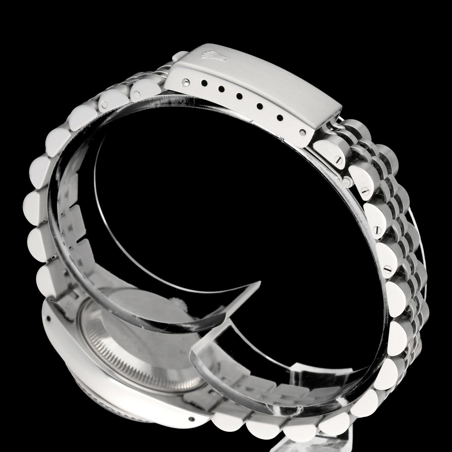 Rolex Lady-Datejust 69174 (1989) - Silver dial 26 mm Steel case (7/8)