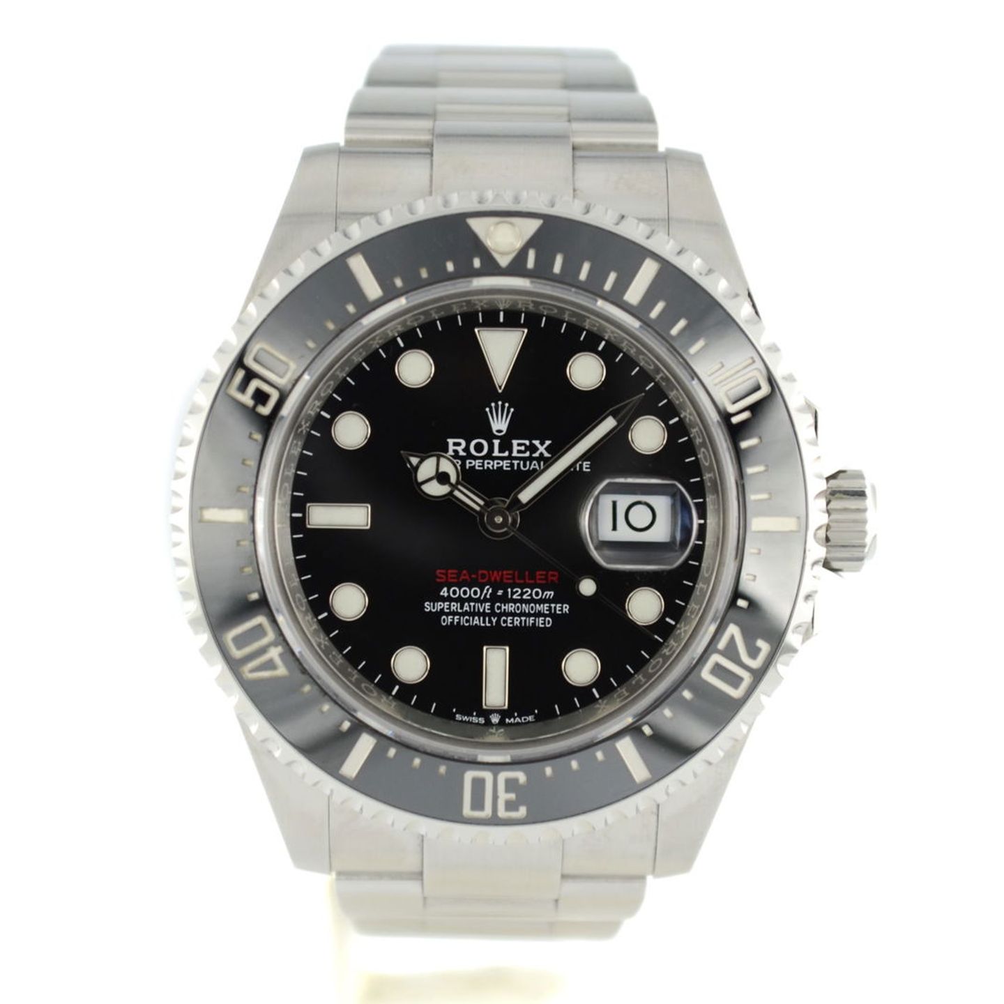 Rolex Sea-Dweller 126600 (2021) - Zwart wijzerplaat 43mm Staal (1/7)