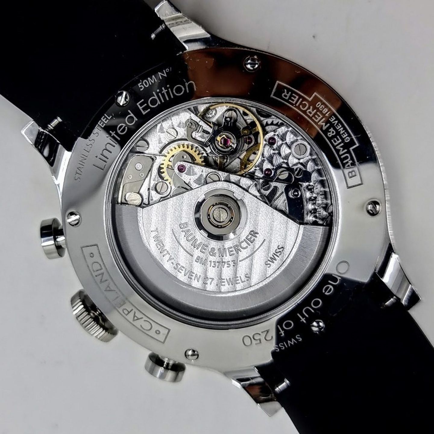 Baume & Mercier Capeland M0A10304 (2025) - Black dial 44 mm Steel case (7/8)