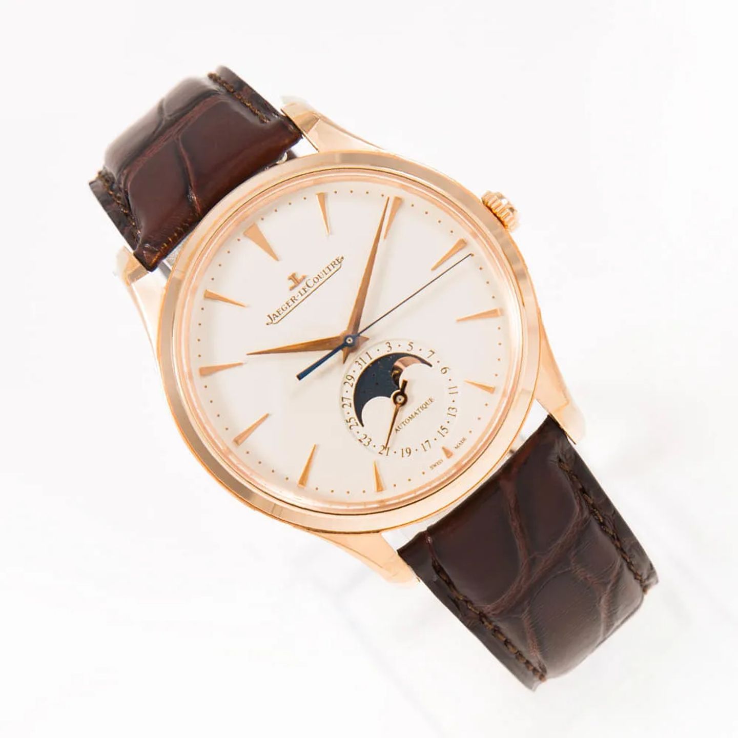 Jaeger-LeCoultre Master Ultra Thin Moon Q1362510 (2026) - Beige dial 39 mm Rose Gold case (2/8)