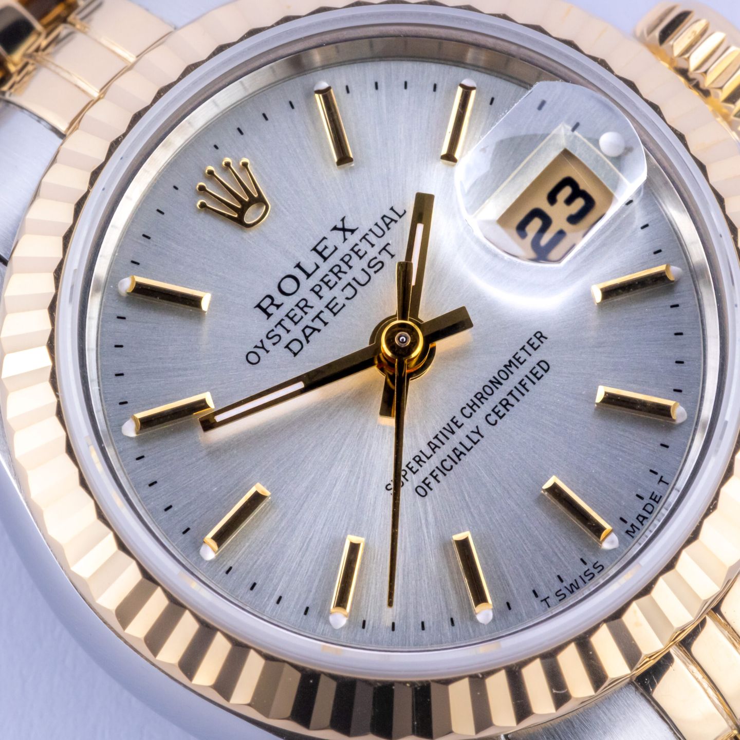 Rolex Lady-Datejust 69173 (1993) - 26mm Goud/Staal (2/8)