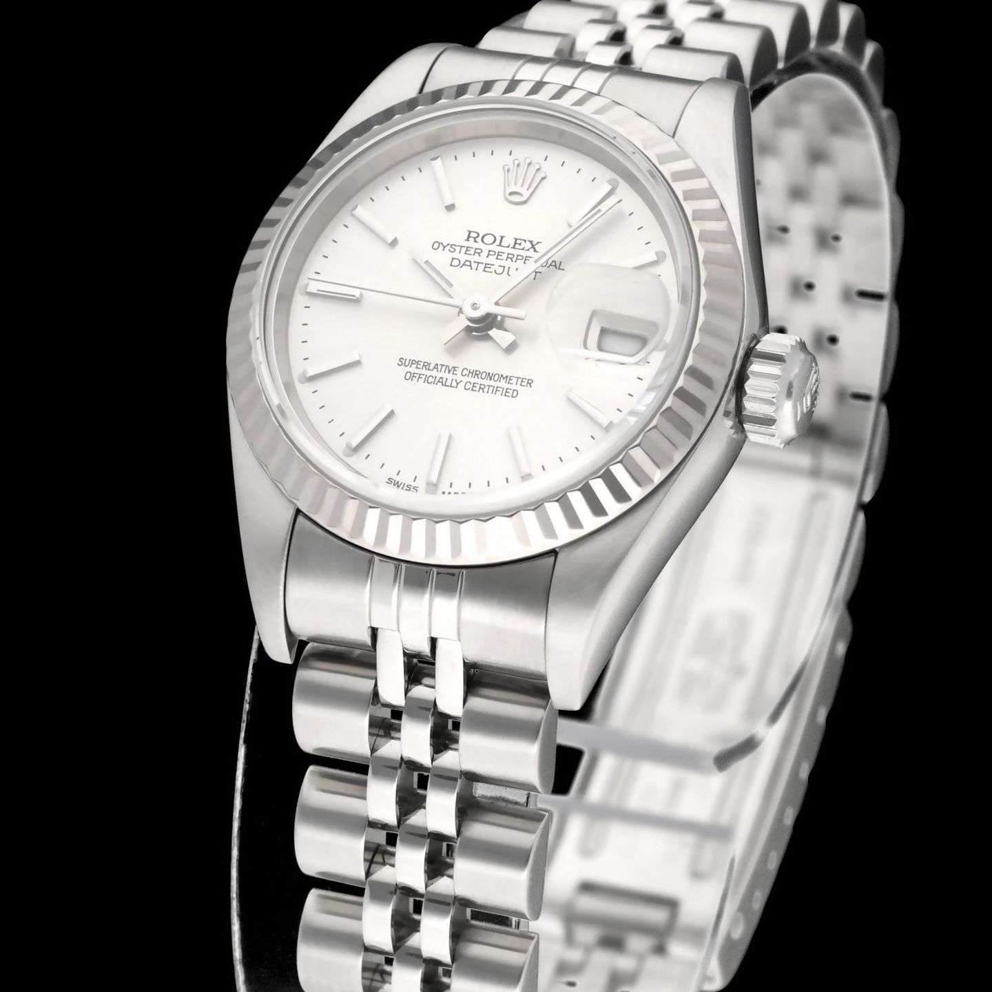 Rolex Lady-Datejust 79174 (2000) - 26 mm Steel case (7/8)