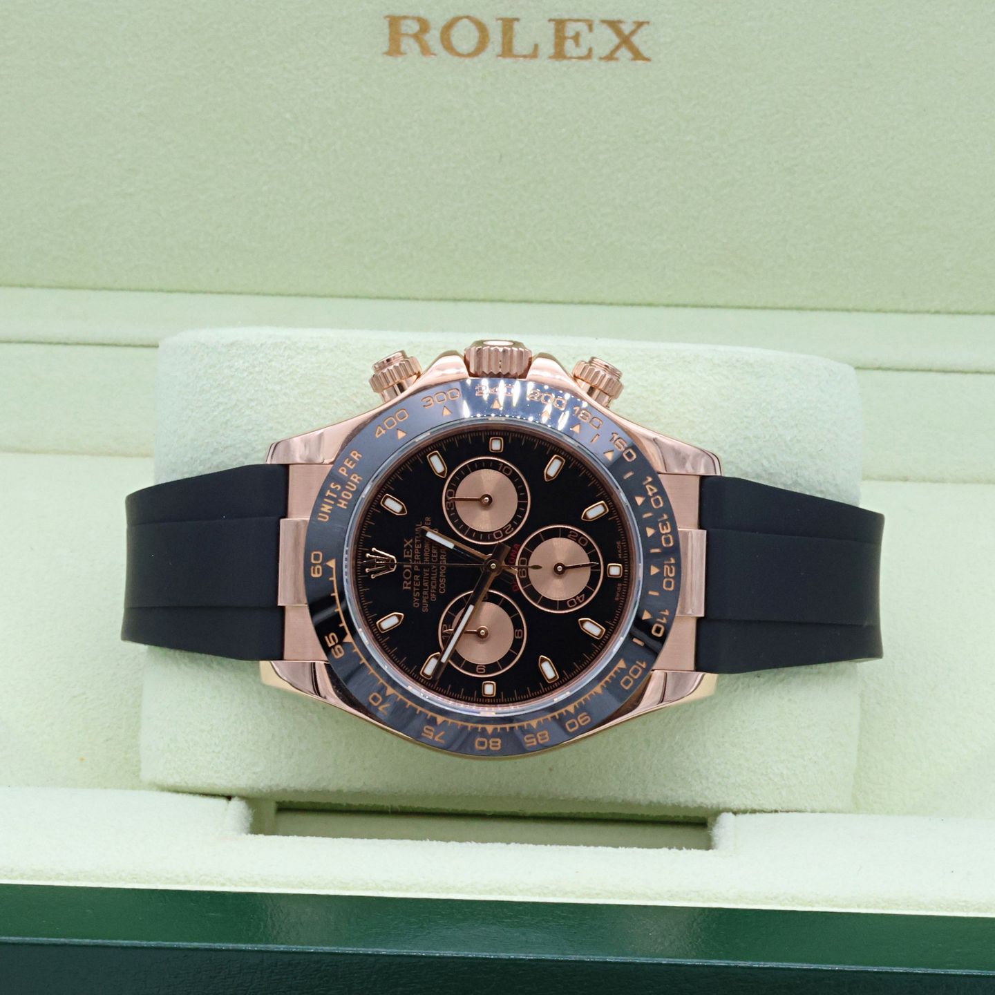 Rolex Daytona 116515LN (2016) - Silver dial 40 mm Rose Gold case (5/8)