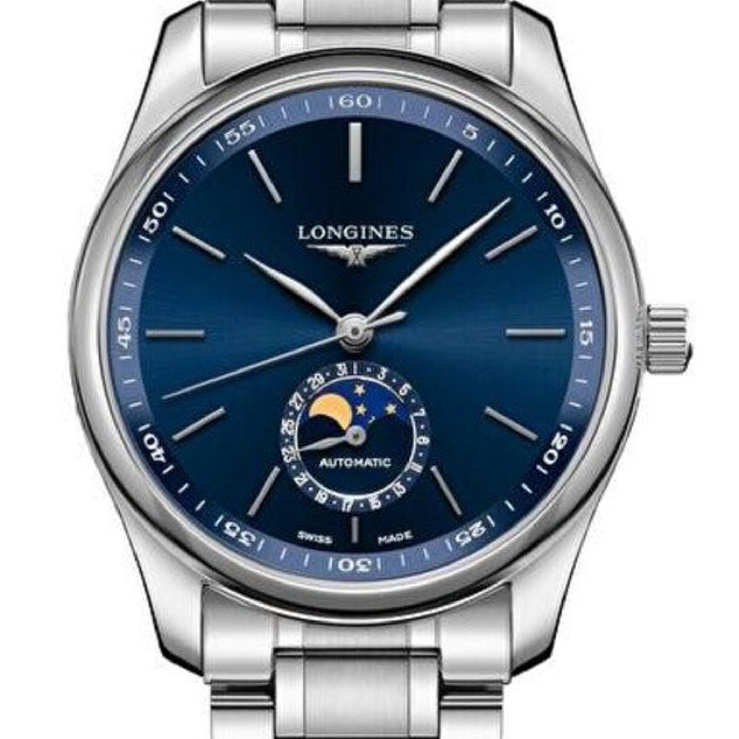 Longines Master Collection L2.909.4.92.6 (2026) - Blue dial 40 mm Steel case (1/1)