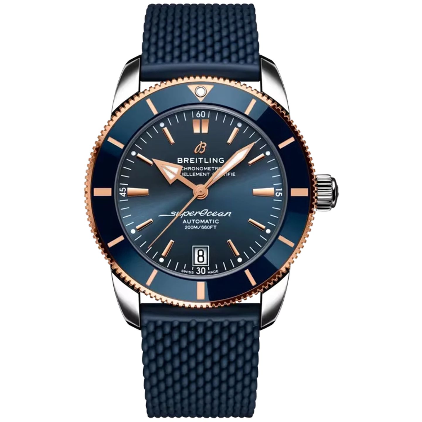 Breitling Superocean Heritage UB2010161C1S1 (2026) - Blauw wijzerplaat 42mm Staal (1/1)