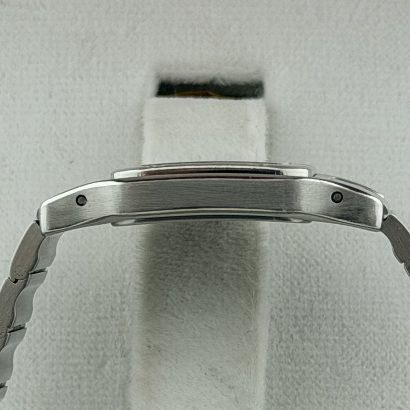 Cartier Santos Galbée W20017D6 (1993) - Silver dial 24 mm Steel case (4/8)