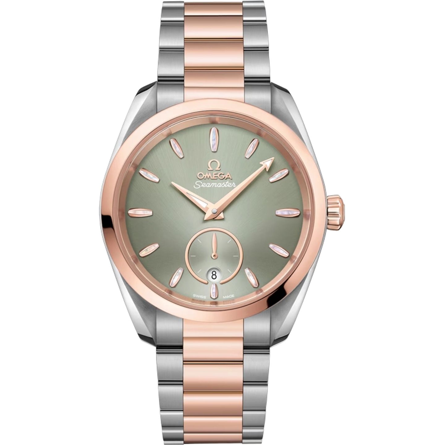 Omega Seamaster Aqua Terra 220.20.38.20.10.001 (2025) - Green dial 38 mm Steel case (1/1)
