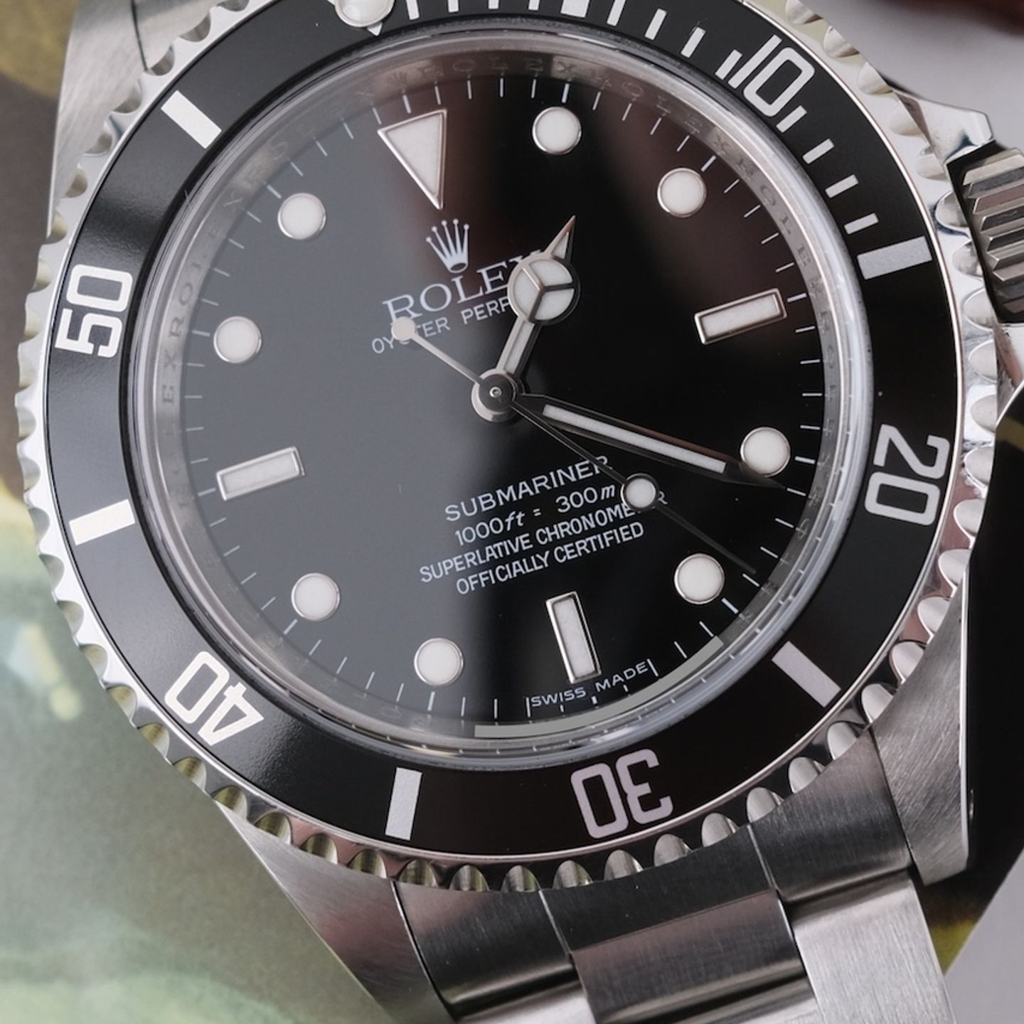 Rolex Submariner No Date 14060M (2019) - Black dial 40 mm Steel case (5/8)