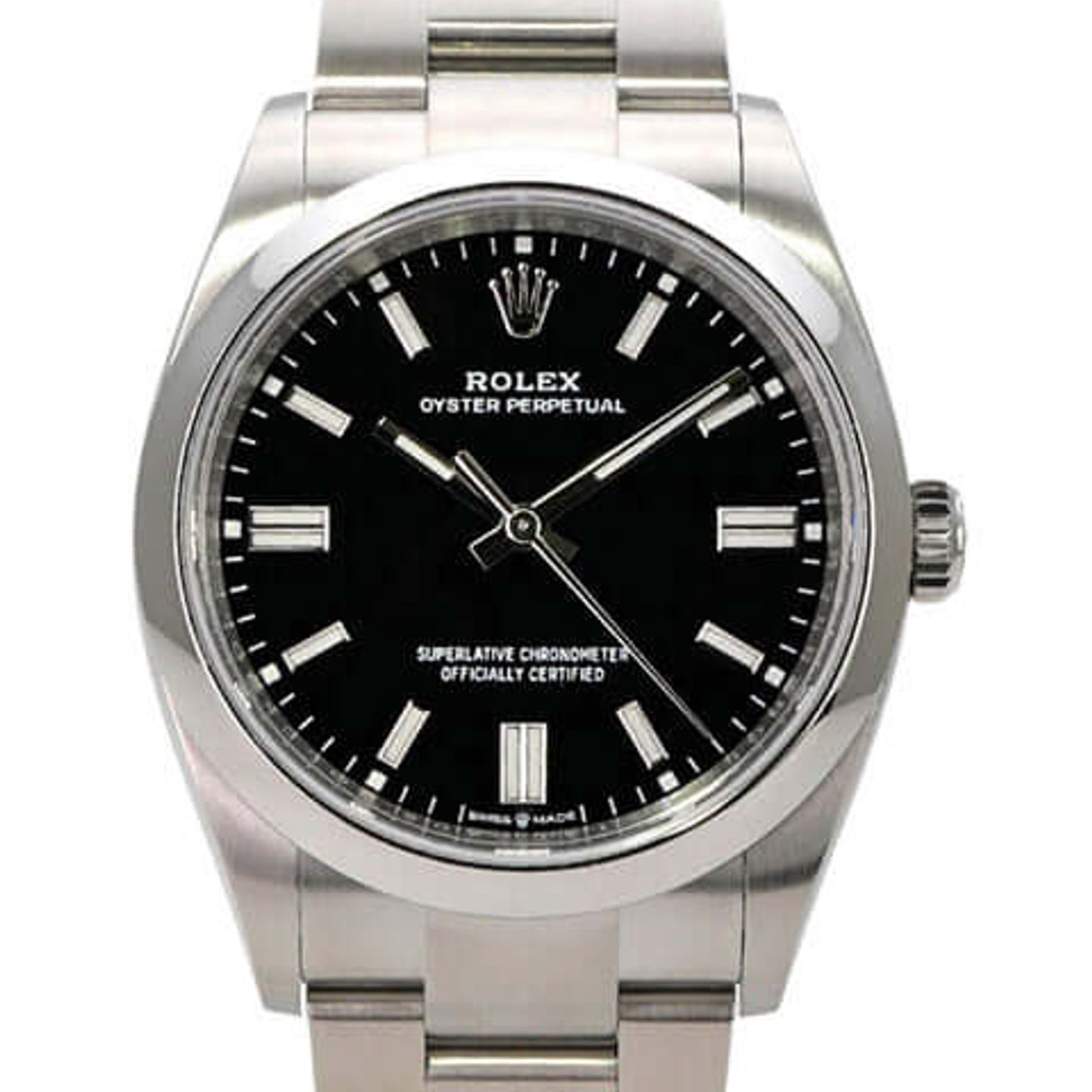 Rolex Oyster Perpetual 36 126000 (2025) - Black dial 36 mm Steel case (1/8)