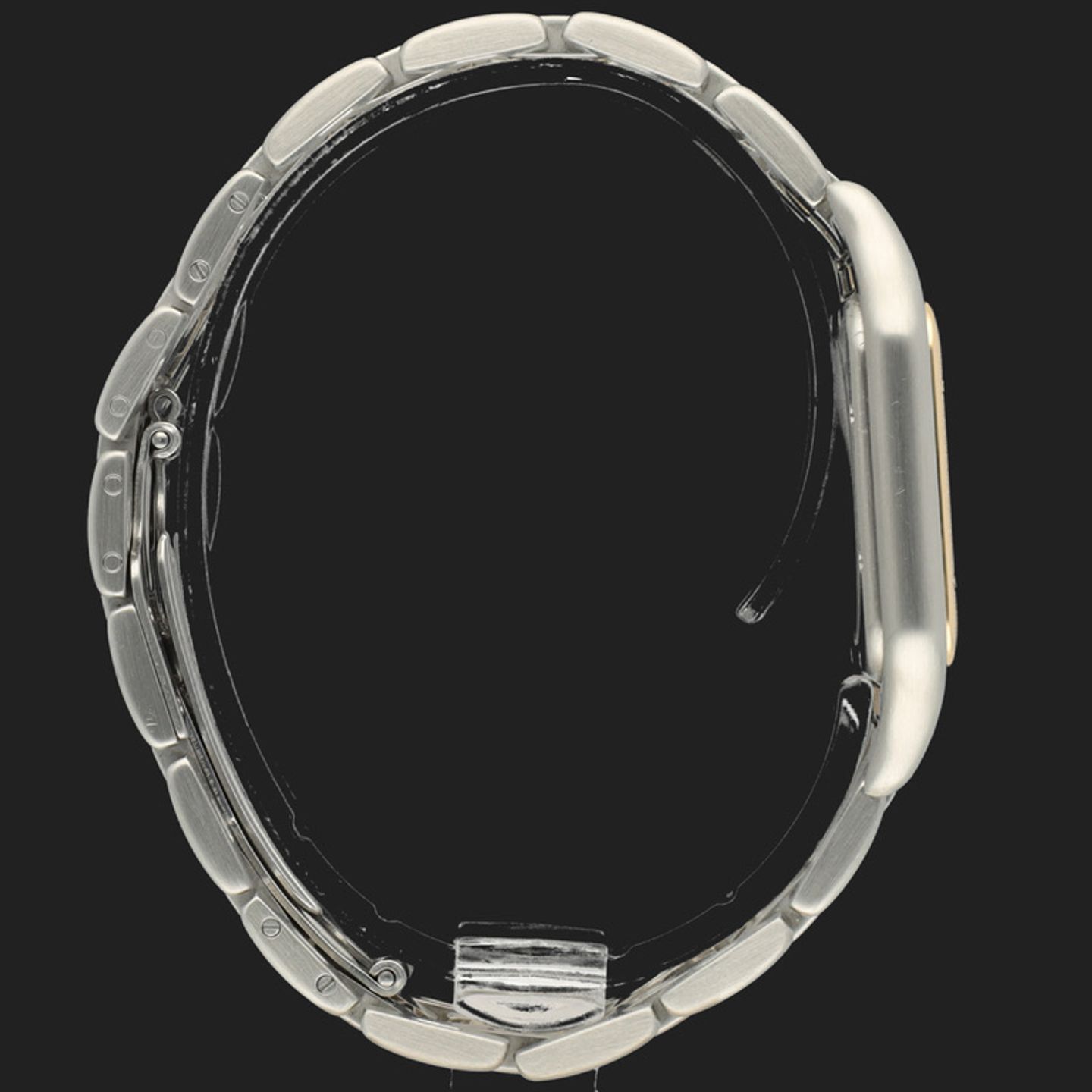 Cartier Panthère 187957 (1989) - Wit wijzerplaat 29mm Goud/Staal (5/8)