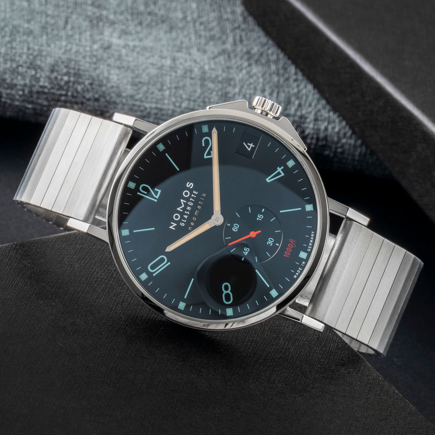 NOMOS Tangente 501 (Unknown (random serial)) - White dial 37 mm Steel case (2/8)