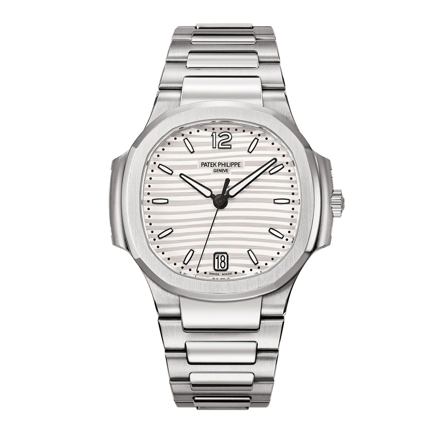 Patek Philippe Nautilus 7118/1A-010 (2022) - Silver dial 35 mm Steel case (1/1)