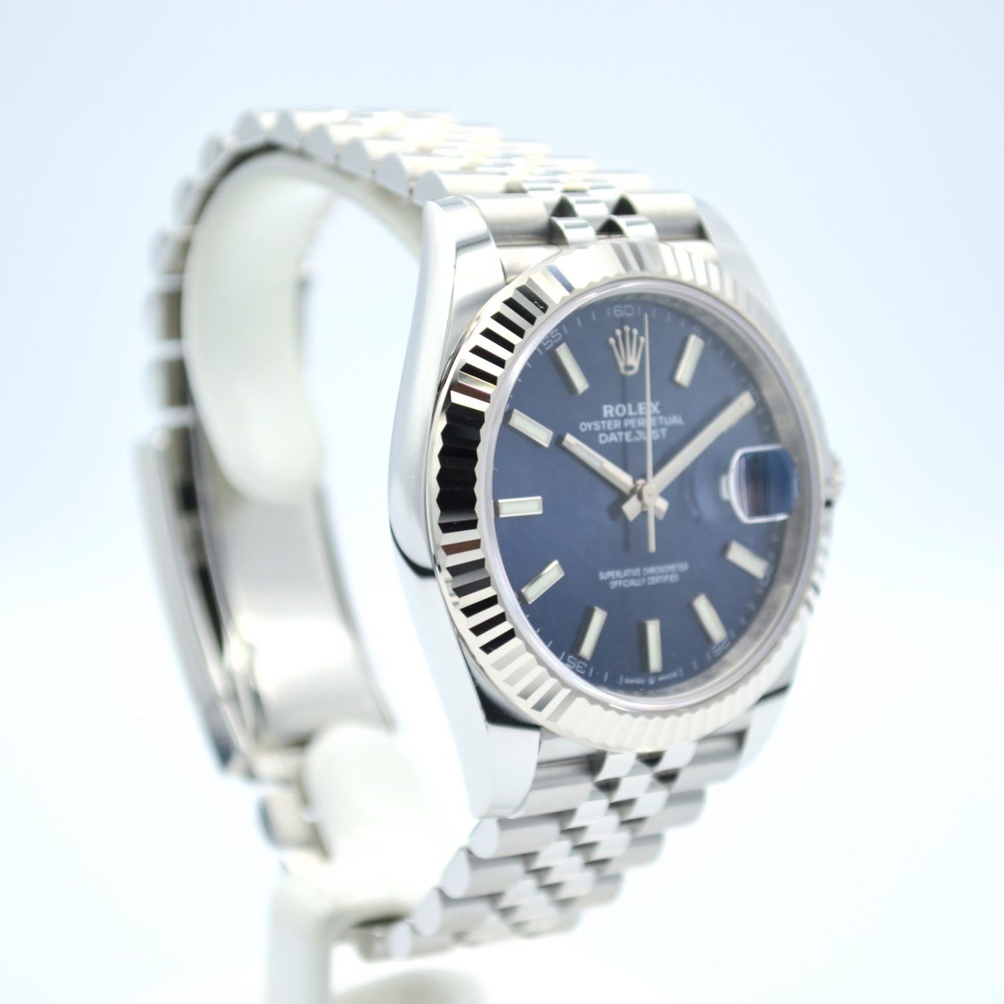 Rolex Datejust 41 126334 (2023) - Blue dial 41 mm Steel case (6/7)