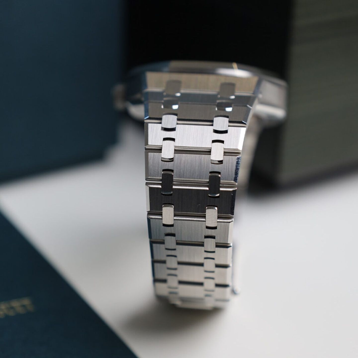 Audemars Piguet Royal Oak Selfwinding 15510ST.OO.1320ST.06 (2024) - Blue dial 41 mm Steel case (5/7)