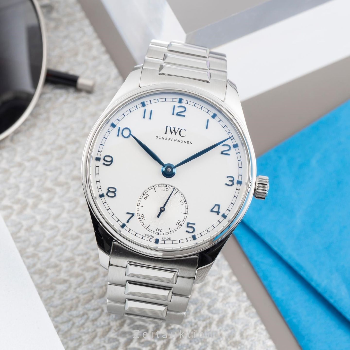IWC Portuguese Automatic IW358312 (Onbekend (willekeurig serienummer)) - 40mm Staal (3/8)