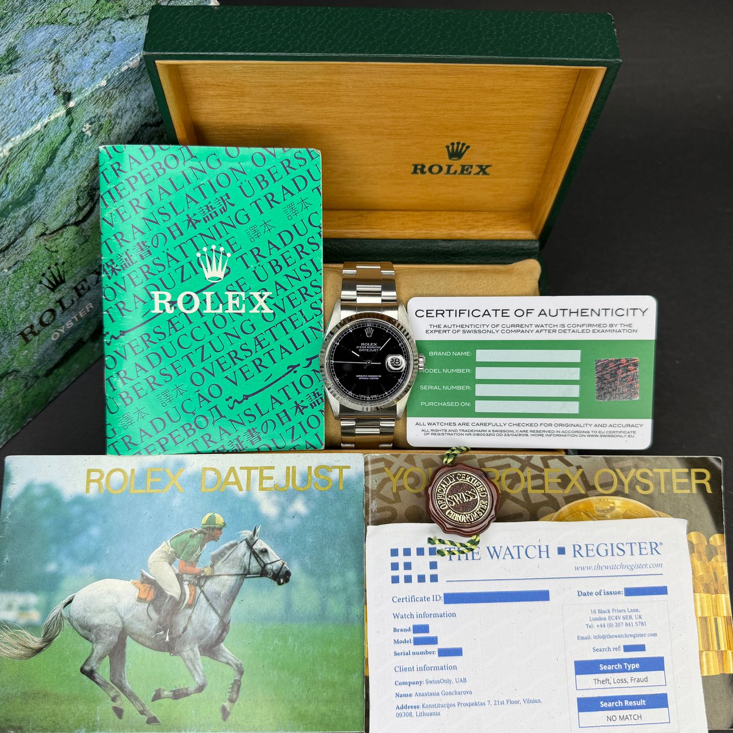 Rolex Datejust 36 16234 (1997) - 36 mm Steel case (3/8)