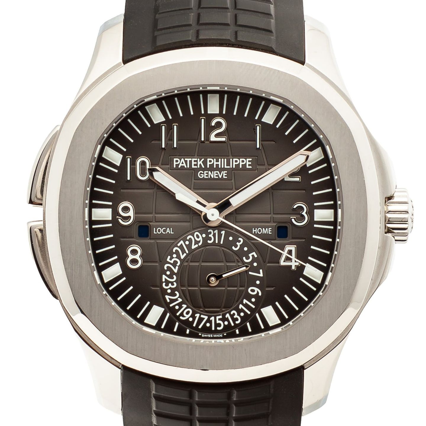 Patek Philippe Aquanaut 5164A-001 (2017) - Zwart wijzerplaat 41mm Staal (1/7)