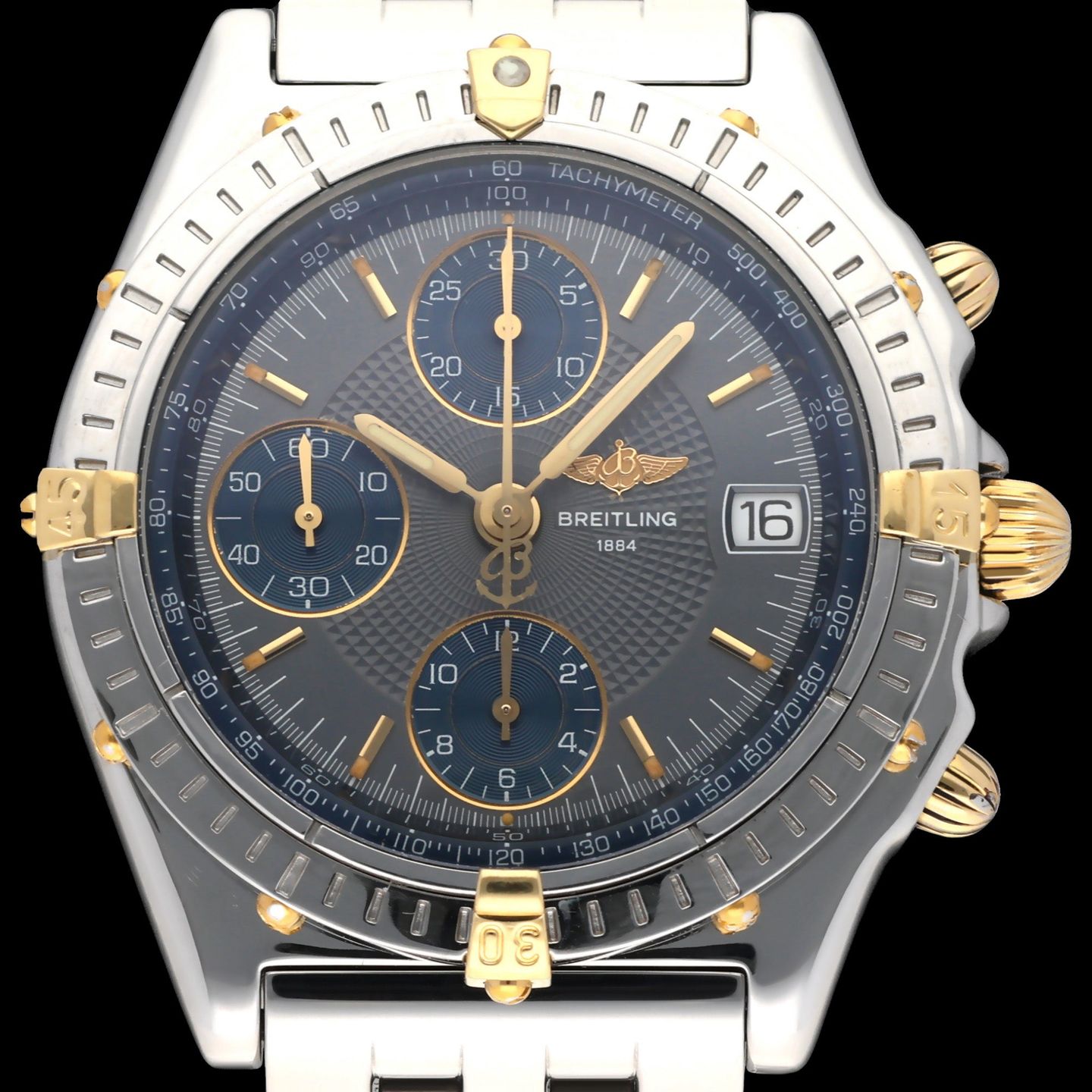 Breitling Chronomat B13050.1 (1995) - Grey dial 39 mm Steel case (1/7)
