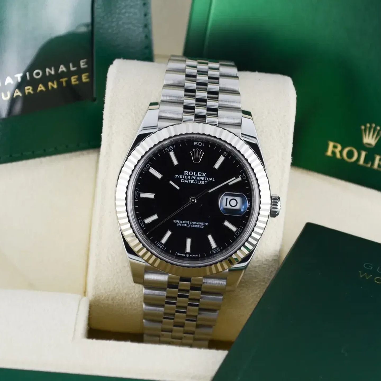 Rolex Datejust 41 126334 (2020) - Zwart wijzerplaat 41mm Staal (7/7)