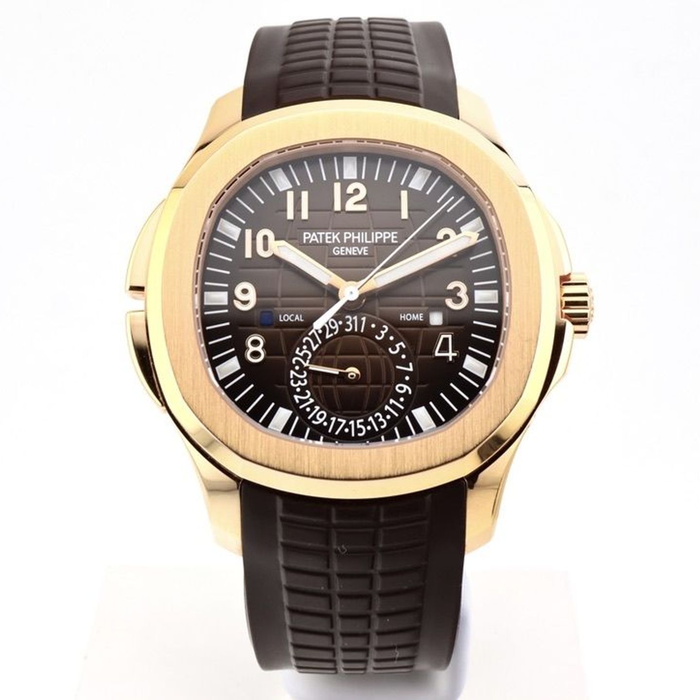 Patek Philippe Aquanaut 5164R-001 (2022) - Bruin wijzerplaat 40mm Roségoud (1/1)