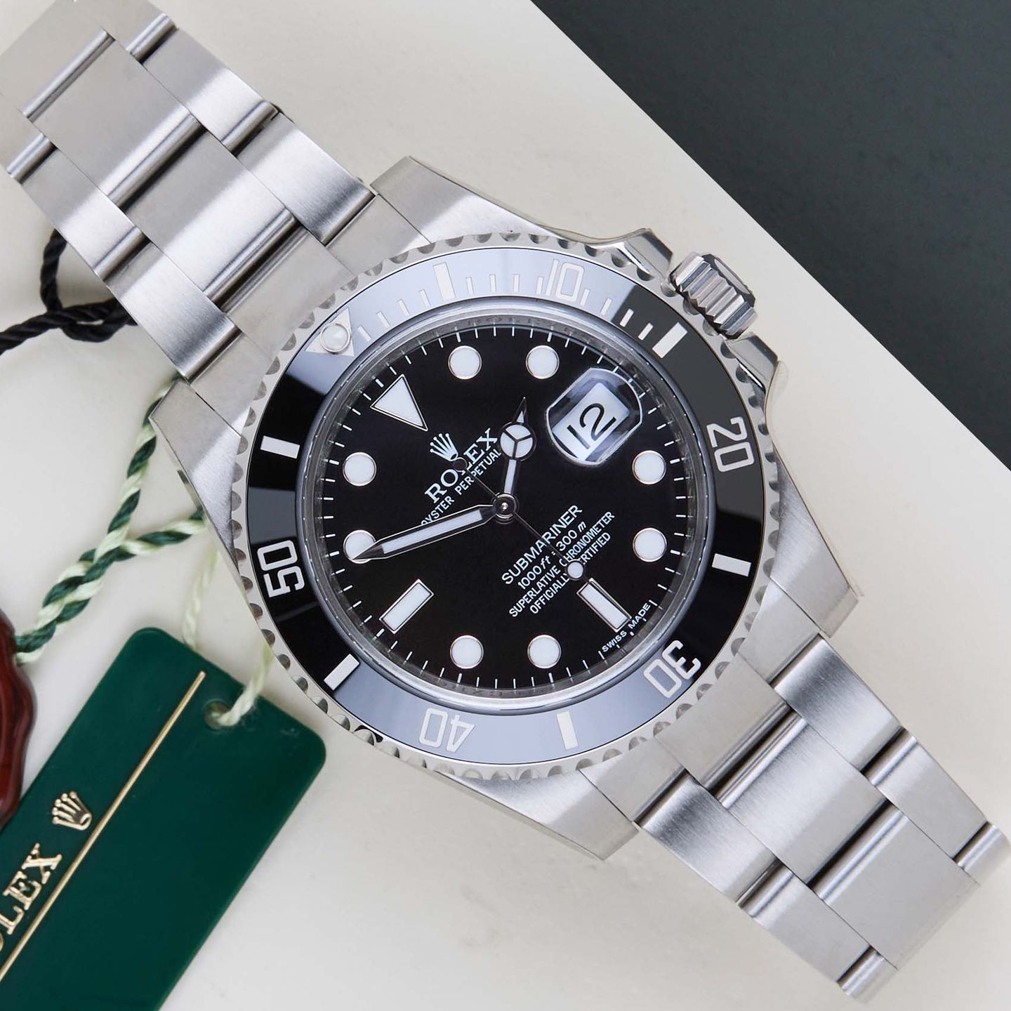 Rolex Submariner Date 116610LN (2018) - Black dial 40 mm Steel case (1/8)