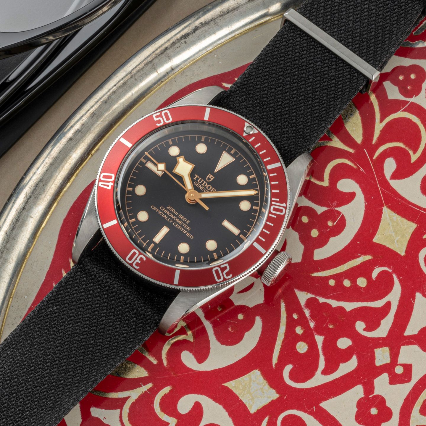 Tudor Black Bay 79230R (Onbekend (willekeurig serienummer)) - Zwart wijzerplaat 41mm Staal (1/8)