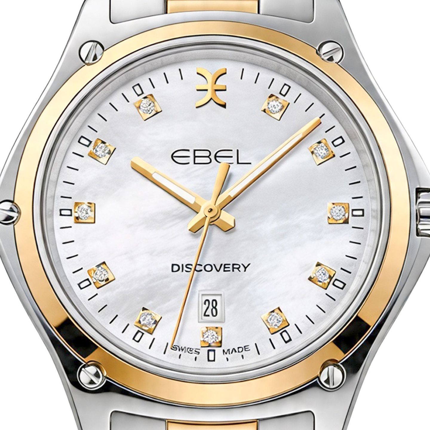 Ebel Discovery 1216498 (2026) - Parelmoer wijzerplaat 34mm Goud/Staal (2/2)